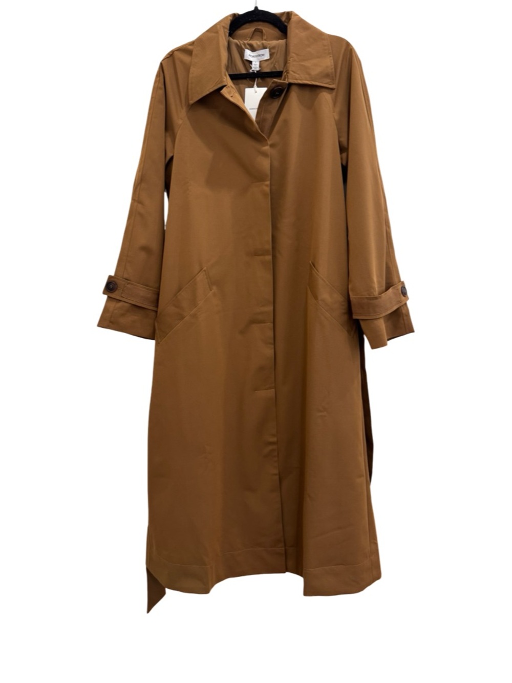 Nordstrom Women's Trench Coat - Chestnut - Picture 3 of 10